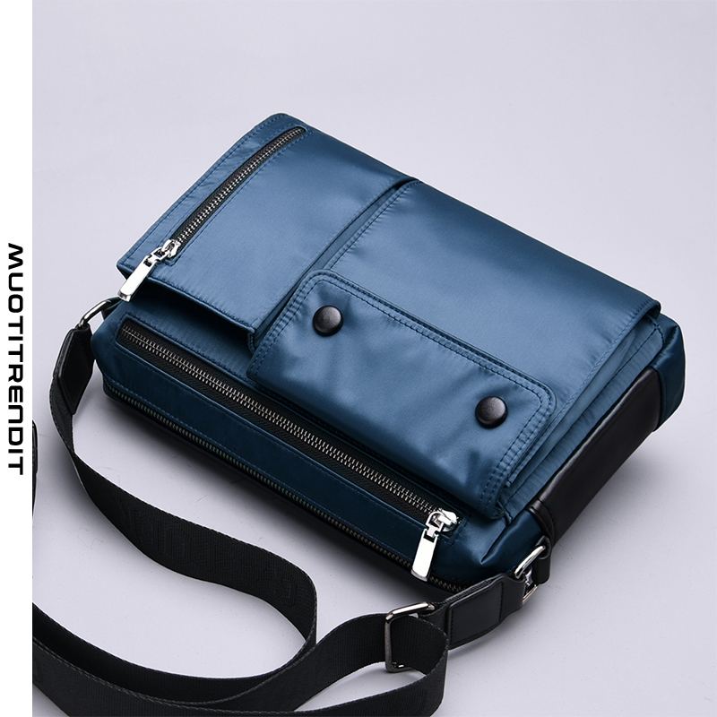 crossbody olkalaukku miesten oxford summer blue