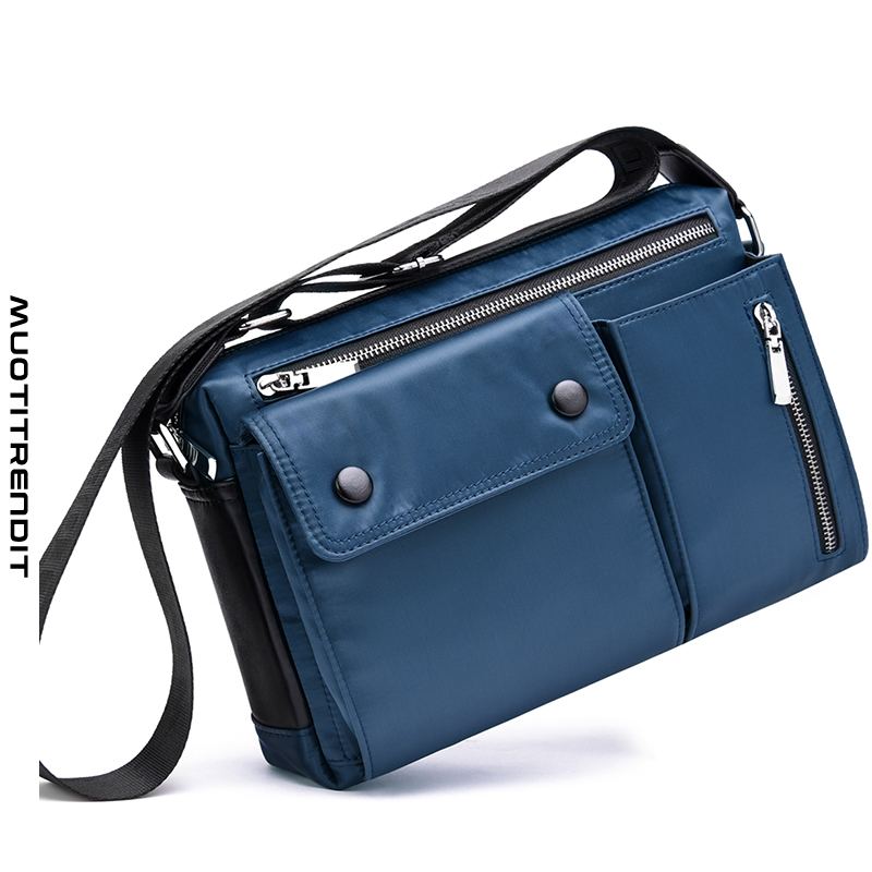 crossbody olkalaukku miesten oxford summer blue