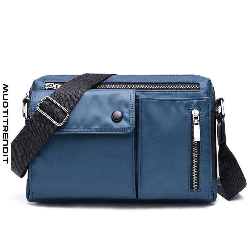 crossbody olkalaukku miesten oxford summer blue