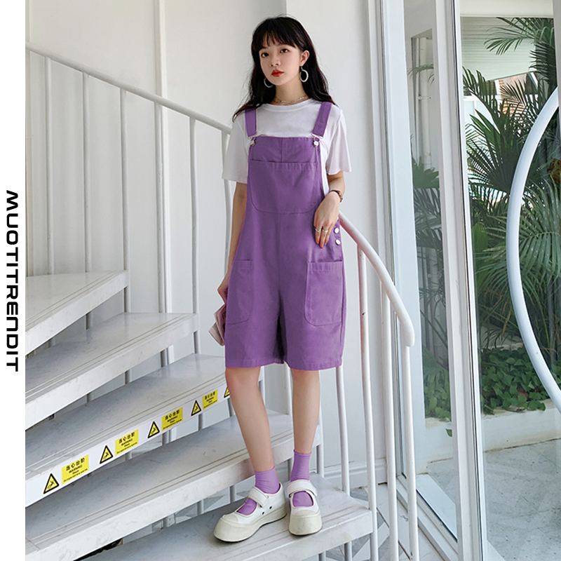 muoti sling-tyttöjen jumpsuit-tytöt kesän violetti